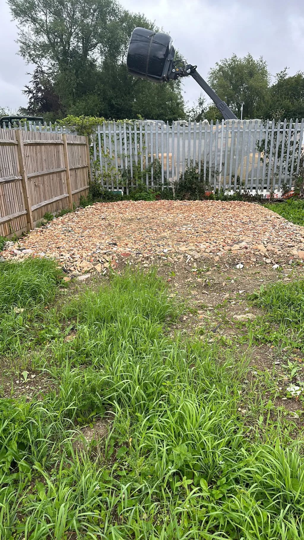 Construction site preparation